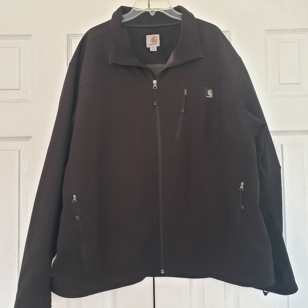 Men's Carhartt Coat - Size 2X - Deep Rich Black